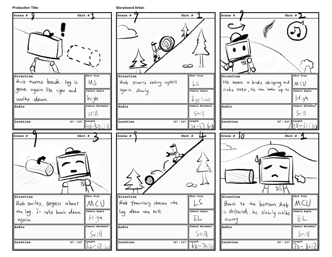 Storyboard panel