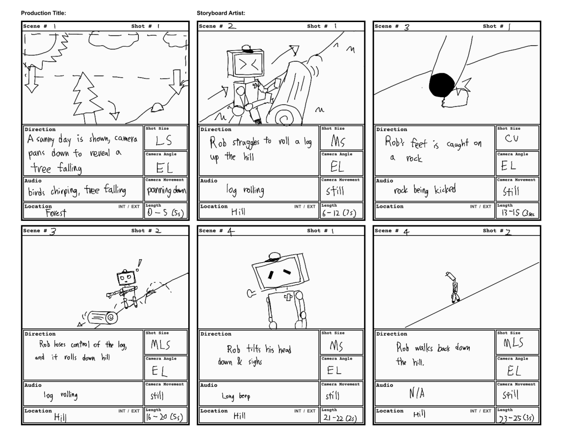 Storyboard panel