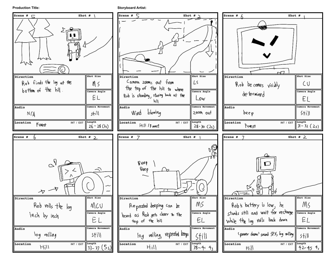 Storyboard panel